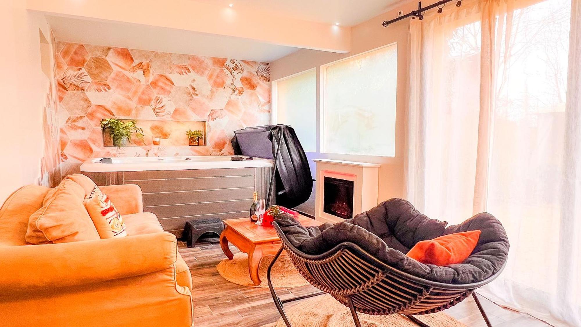 Atoumo Appartement Love Jacuzzi & Jardin Disneyland Paris Quincy-Voisins Exterior photo